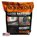 Quick Dam 5' Flood Barrier Water Flow Control Bags, Black, 2-Pack