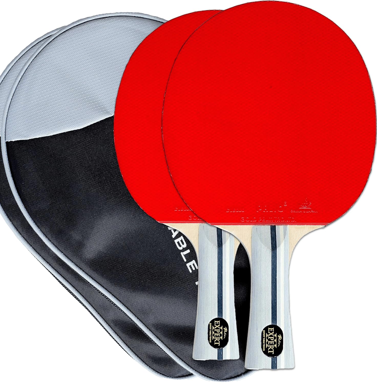 Palio Expert 3.0 Table Tennis Bat Set - ITTF Approved Ping Pong Rackets