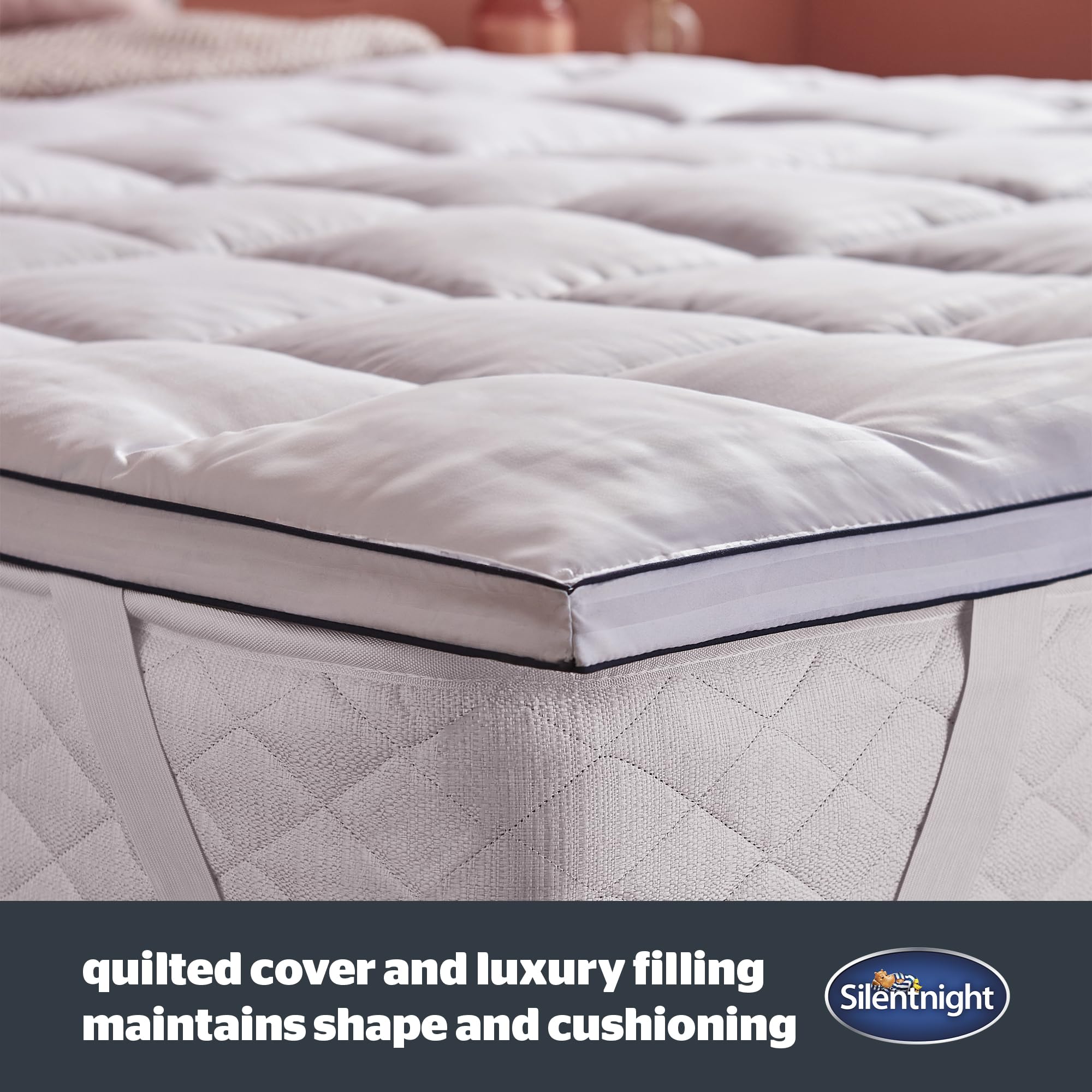 Silentnight Hotel Collection Mattress Topper | Double Bed 5cm Deep
