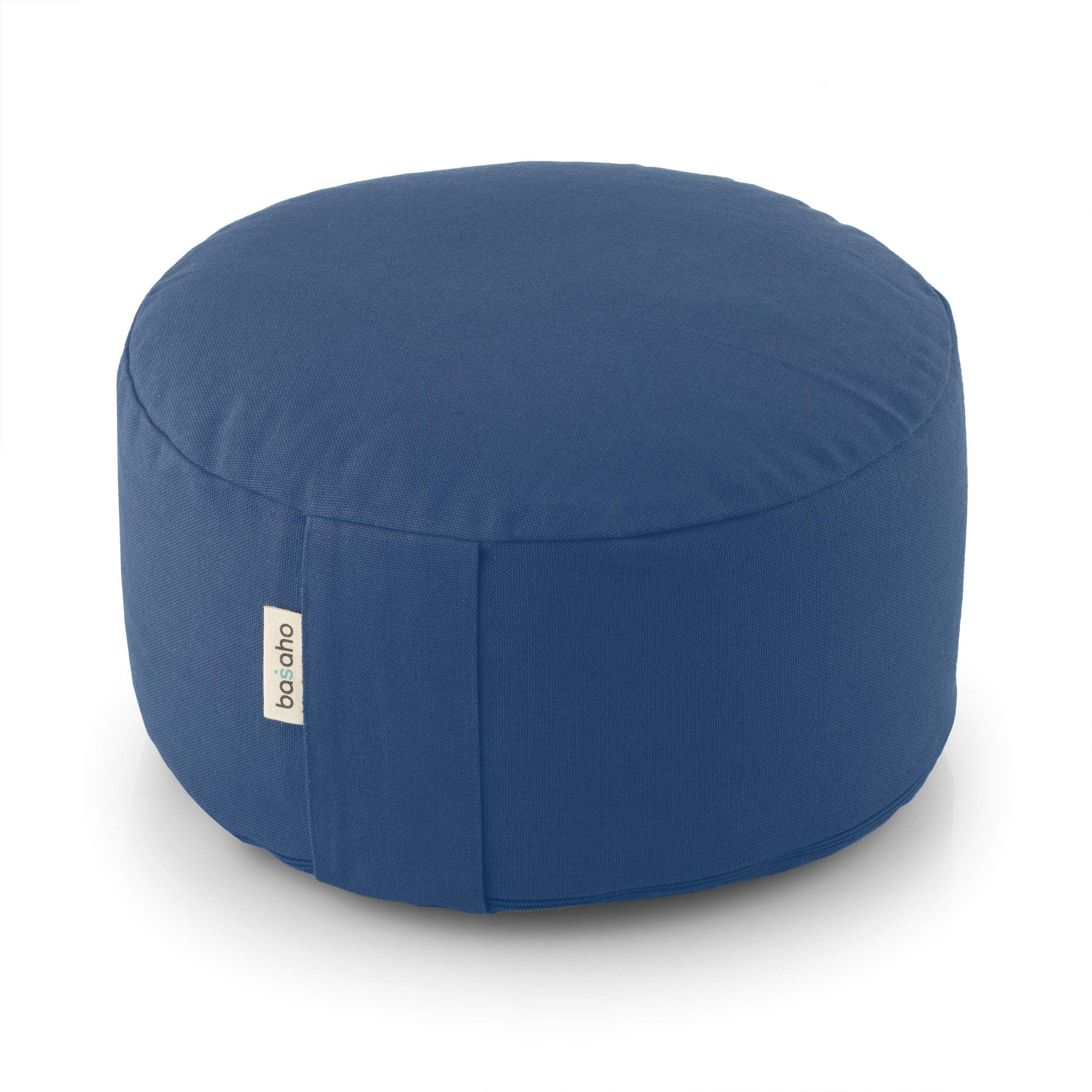 Basaho Wheel Zafu Meditation Cushion | Organic Cotton & Buckwheat