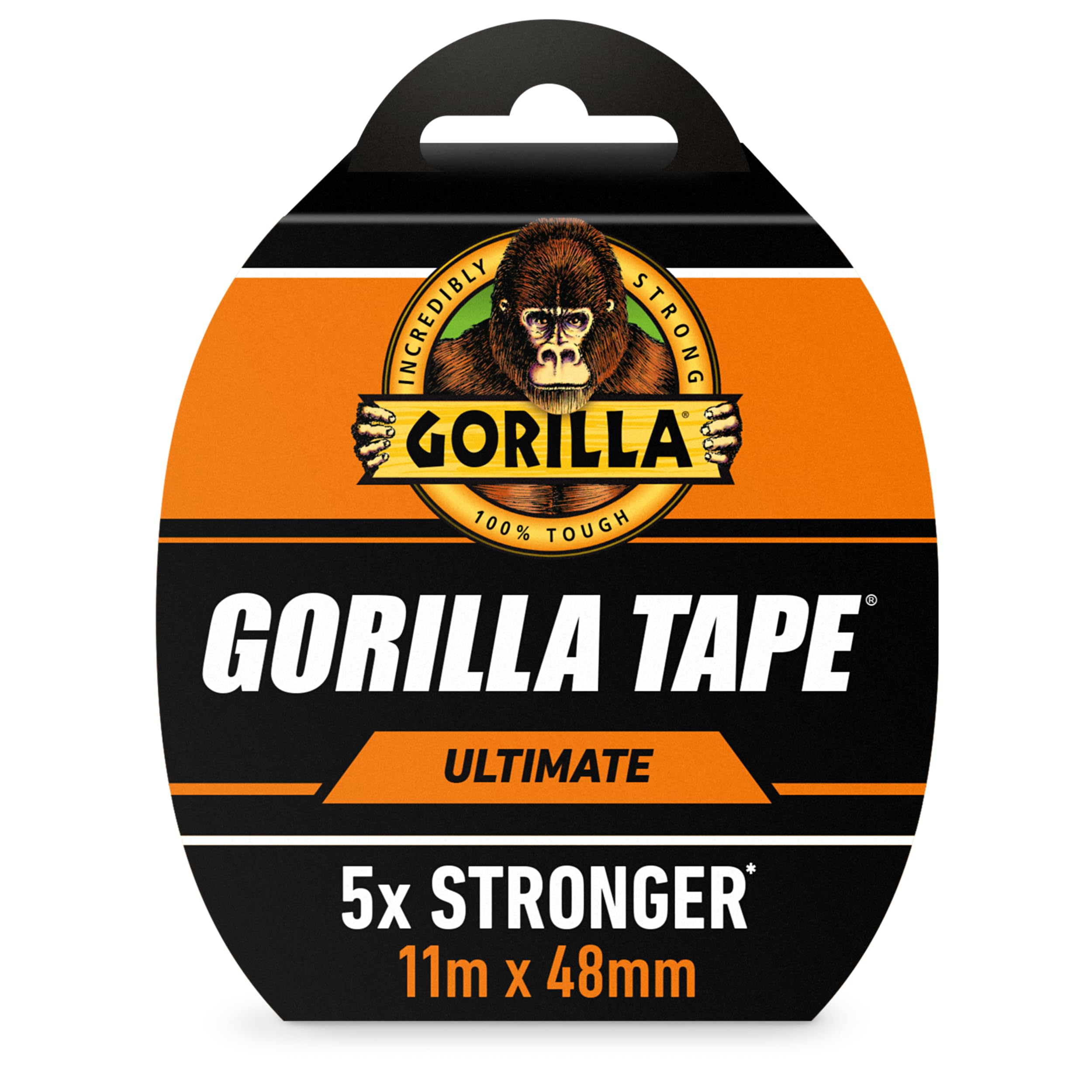 Gorilla Tape Ultimate Black 11m – High Tensile Heavy-Duty Adhesive