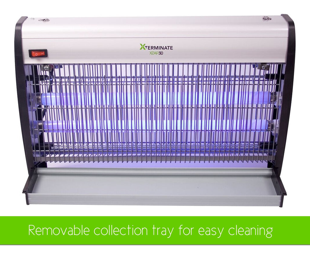 Xterminate 30W Electric Fly Killer – UV Insect Zapper for Commercial Use