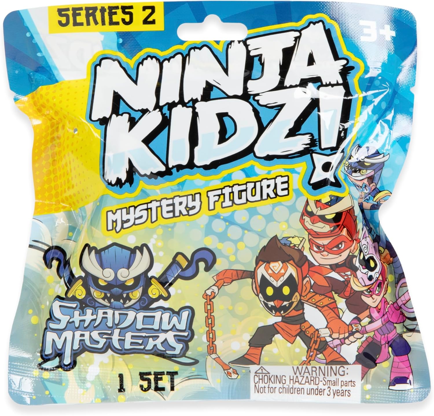 Ninja Kidz Shadow Masters Mystery Figures Series 2 - Collectible Toy