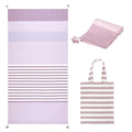 Folkulture Turkish Beach Towel | 100% Cotton Sand-Free Oversized Bath Sheet