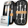 Jolof Store Solingen 7-Piece Manicure Set with Real Cork Travel Case