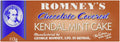 Romney's Chocolate Covered Kendal Mint Cake - 113g Energy Snack (6 Pack)