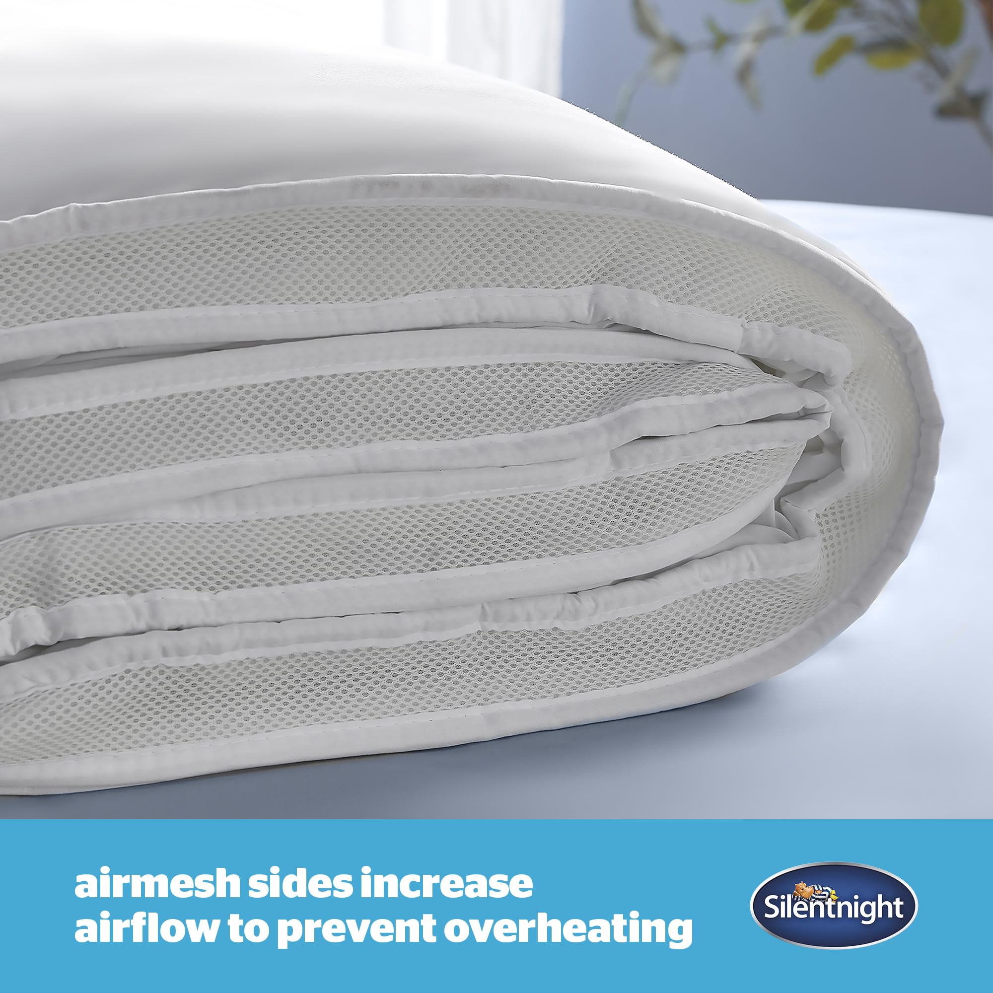 Silentnight Airmax Double Duvet – 10.5 Tog Breathable All Season Quilt