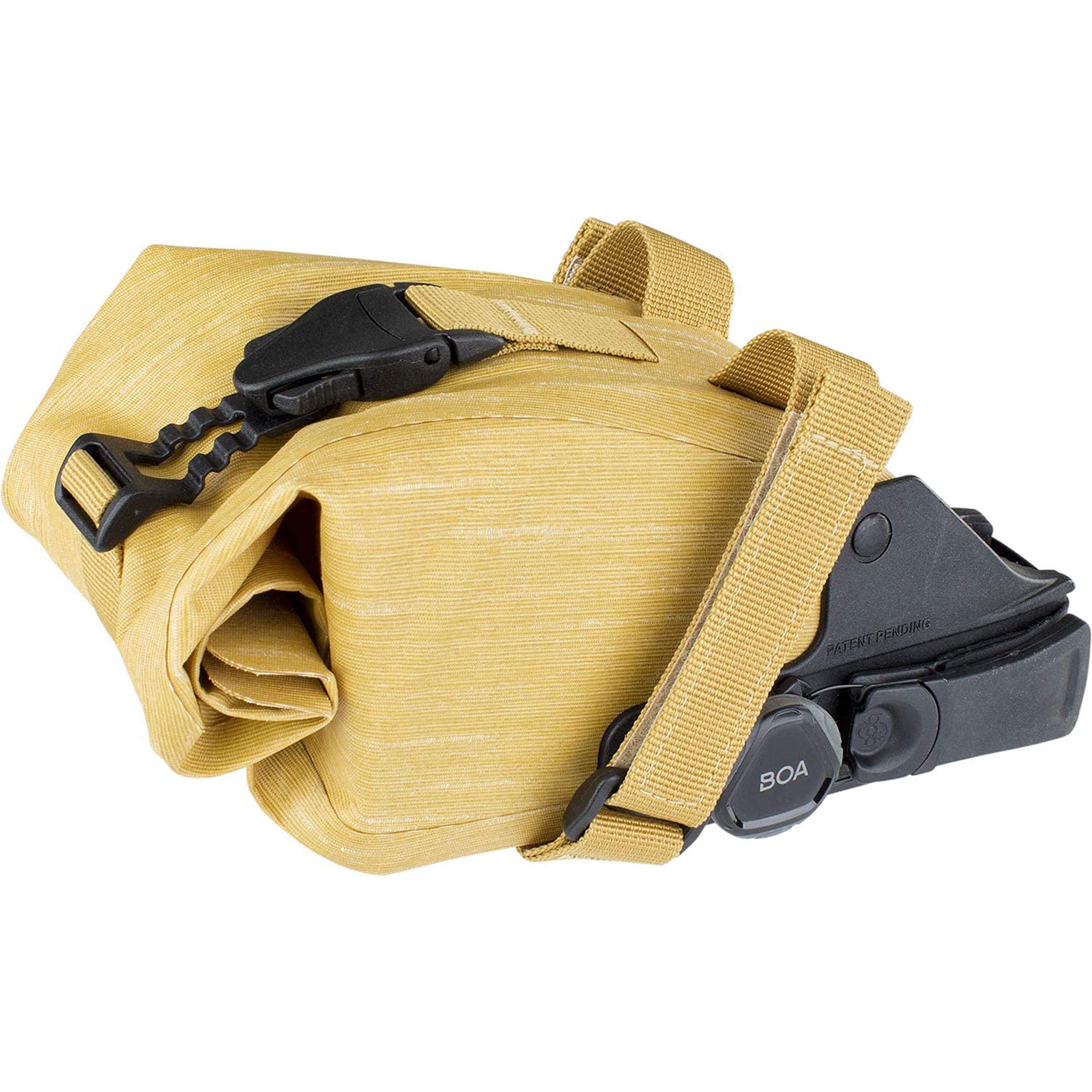EVOC Seat Pack BOA L - 3L Waterproof Bike Saddle Bag | Clay Yellow