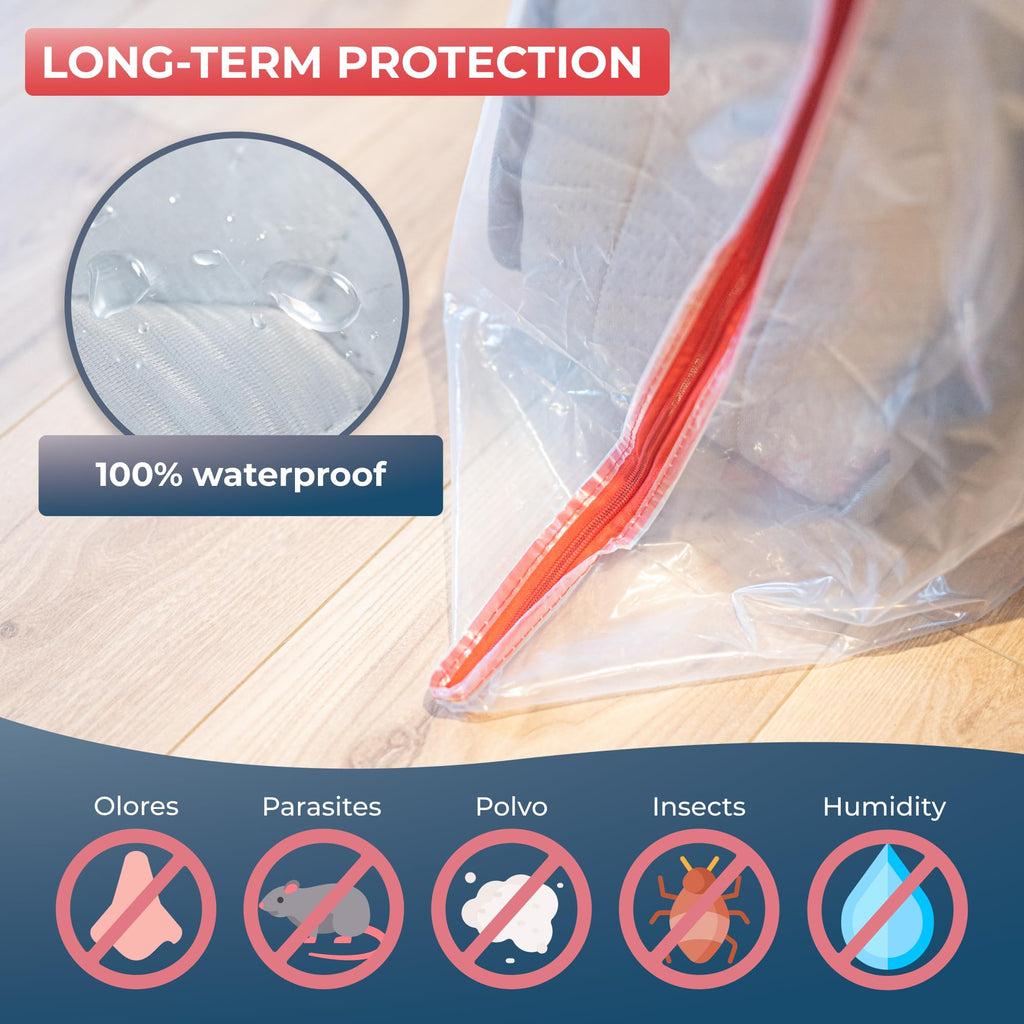 Wrappybag King Size Mattress Bag | Waterproof Heavy-Duty Storage Cover