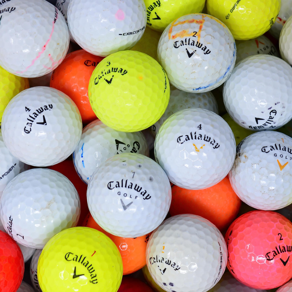 Callaway Assorted Model Lake Golf Balls - 48 Pack (Grade B Used)