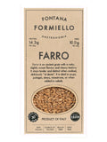 Fontana FORMIELLO Italian Emmer Farro Whole Grain - 8 x 500g