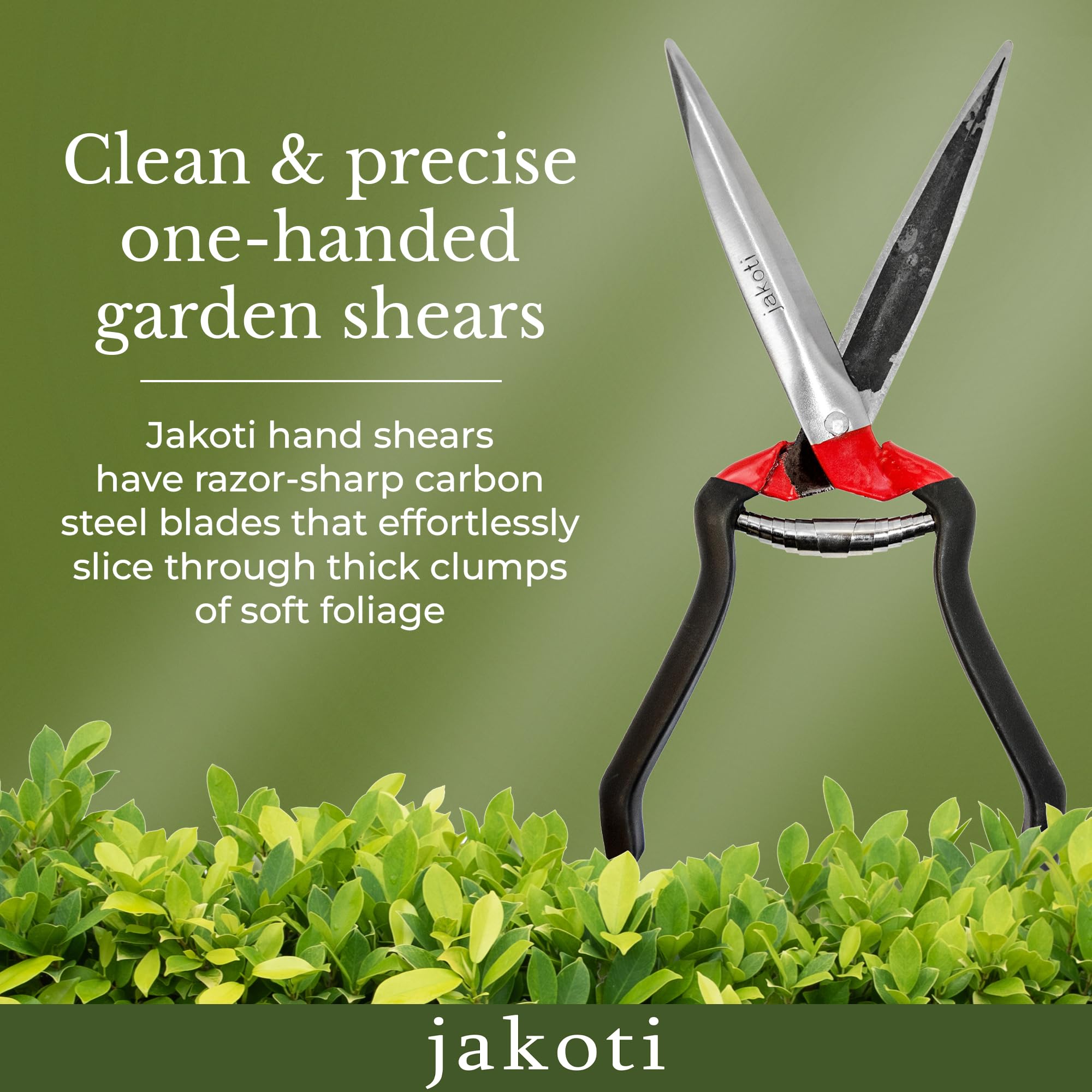 Jakoti Hand Shears – Carbon Steel One-Handed Garden & Sheep Shears (30cm)
