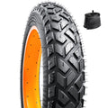 YunSCM 20x4.0 Fat E-Bike Tyre and Heavy Duty Inner Tube Set | 20 Inch