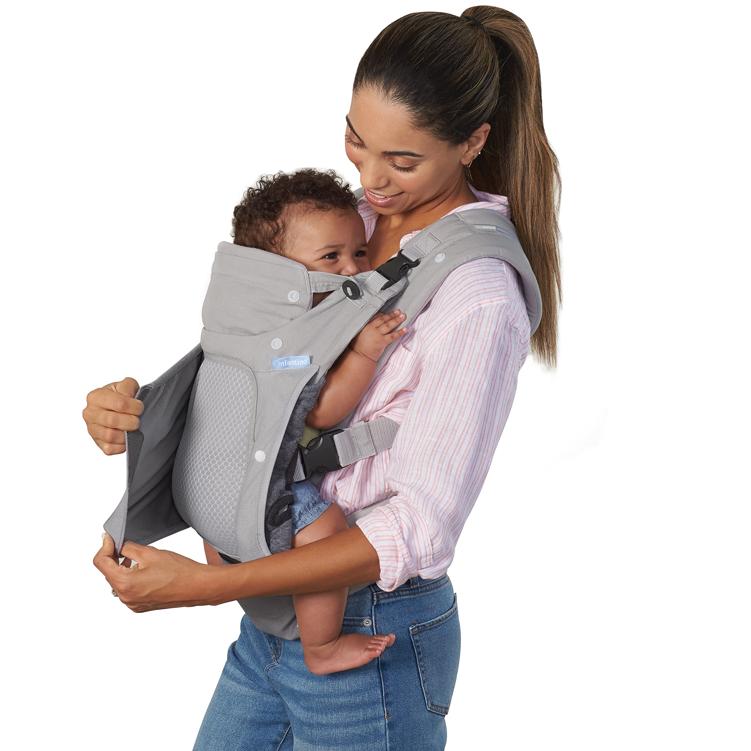 Infantino In Season Baby Carrier – 5-Layer All-Weather Ergonomic Design
