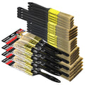 Kingorigin 20-Piece Paint Brush Set | Flat & Angled Brushes for Walls