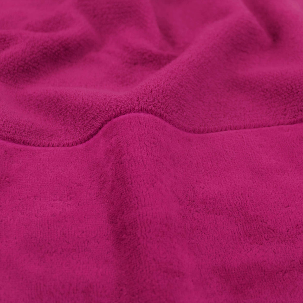 Möve Bamboo Luxe soap cloth 30 x 30 cm made of 60% cotton / 40% viscose from bamboo cellulose, berry - image 2