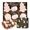 Body & Earth Christmas Bath Bombs Gift Set - Handmade 6-Piece Spa Kit