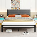 Diahomy King Size Upholstered Platform Bed Frame with Underbed Storage