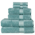 Christy Supreme Hygro 6-Piece Towel Set | Supima Cotton | Mineral Blue