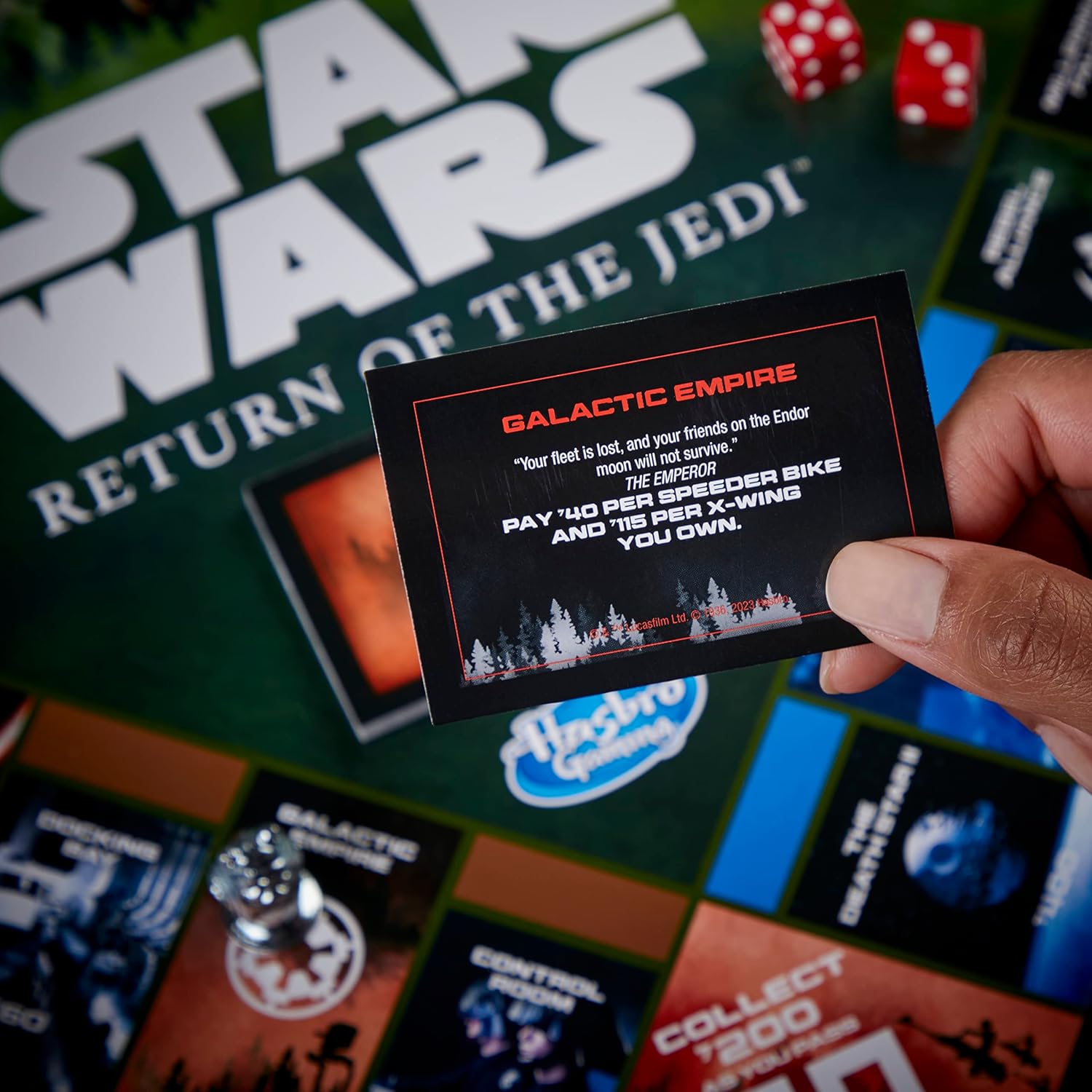 Monopoly: Star Wars Return of the Jedi Edition Board Game by Snaps
