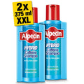 Alpecin Hybrid Caffeine Shampoo for Sensitive Scalp & Thinning Hair - 2x 375ml