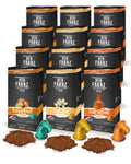 Jolof Store Nespresso Compatible Coffee Pods - 120 Flavored Capsules