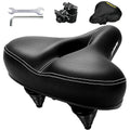 DAWAY C30 Wide Bike Seat - Memory Foam Oversized Bicycle Saddle for Peloton