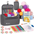 Reessy Crochet Kit for Beginners - 88 PCS Set with Yarn and Storage Bag