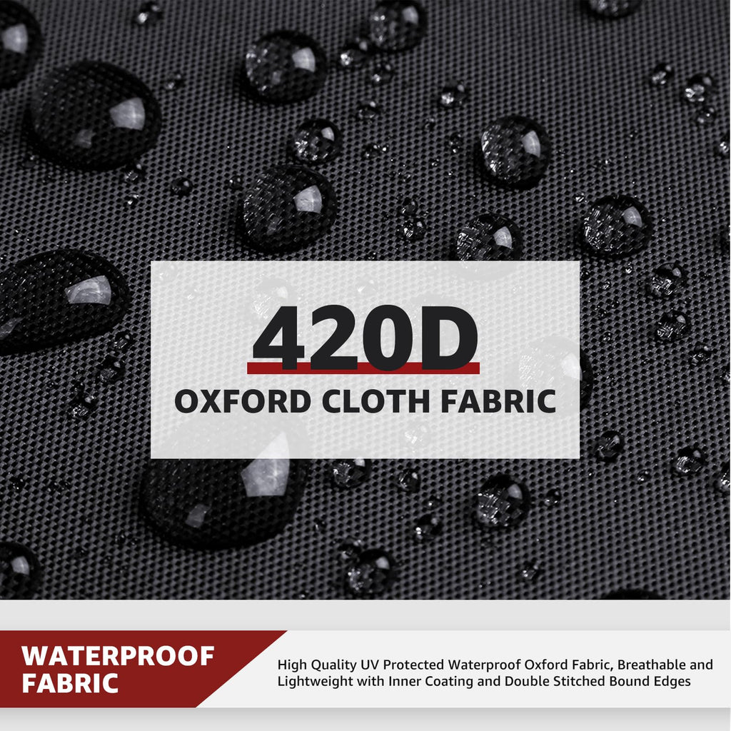 Widesmile 2-Pack 670L Extra Large Waterproof Garden Cushion Storage Bags