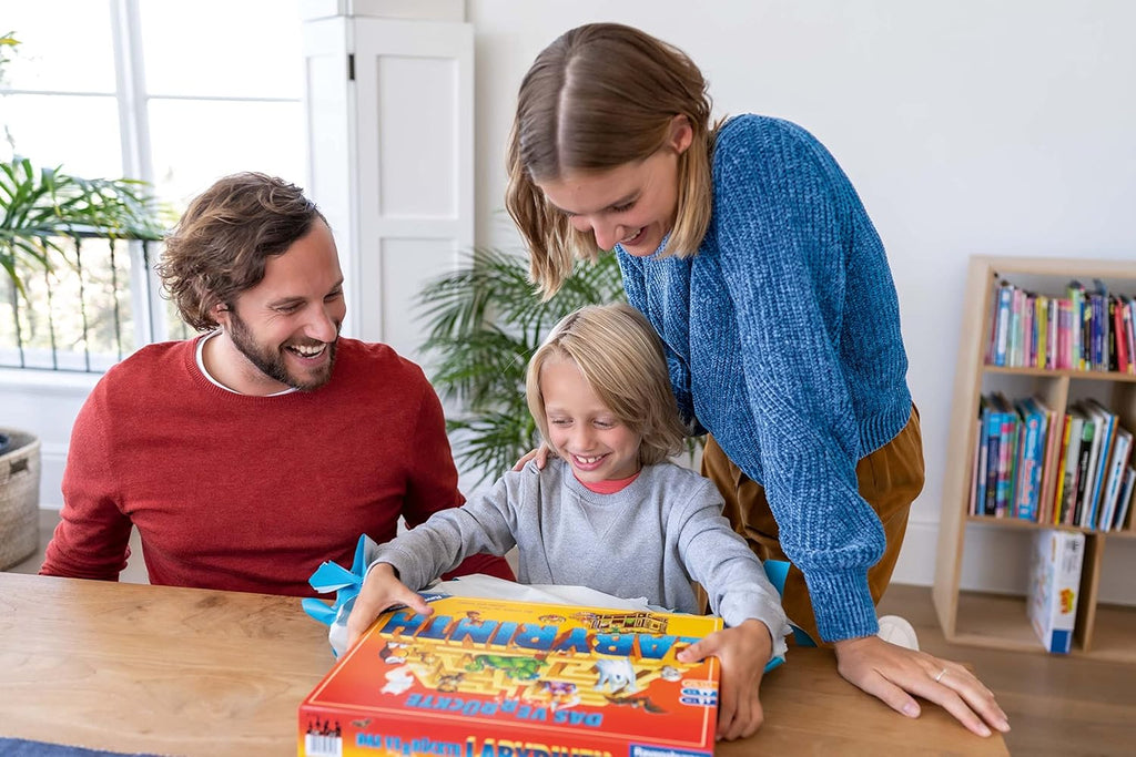 Ravensburger Labyrinth Family Board Game - Strategy Maze Puzzle for Kids