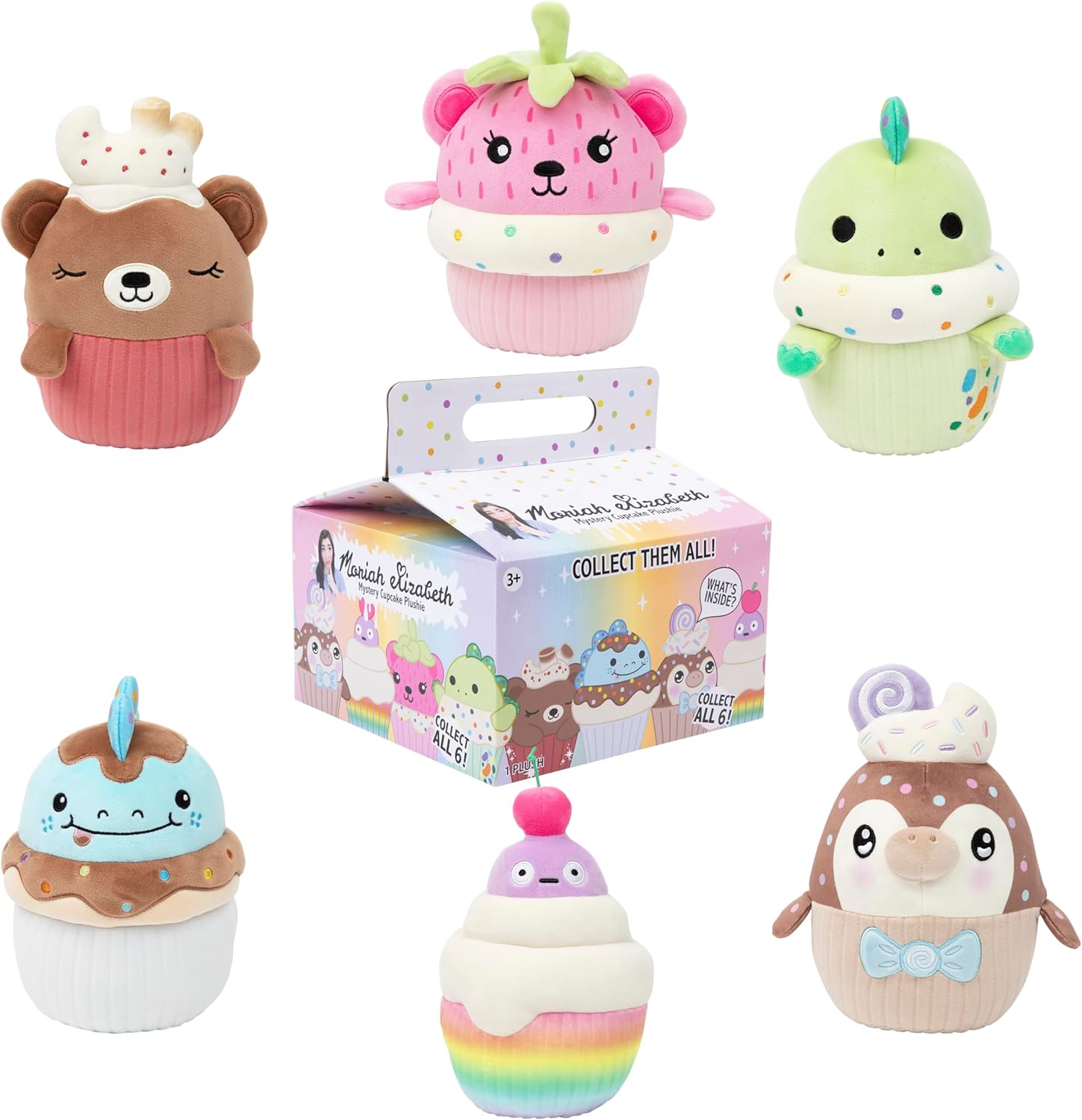 Moriah Elizabeth Cupcake Mystery Plush – 6 Inch Soft Collectible Toy