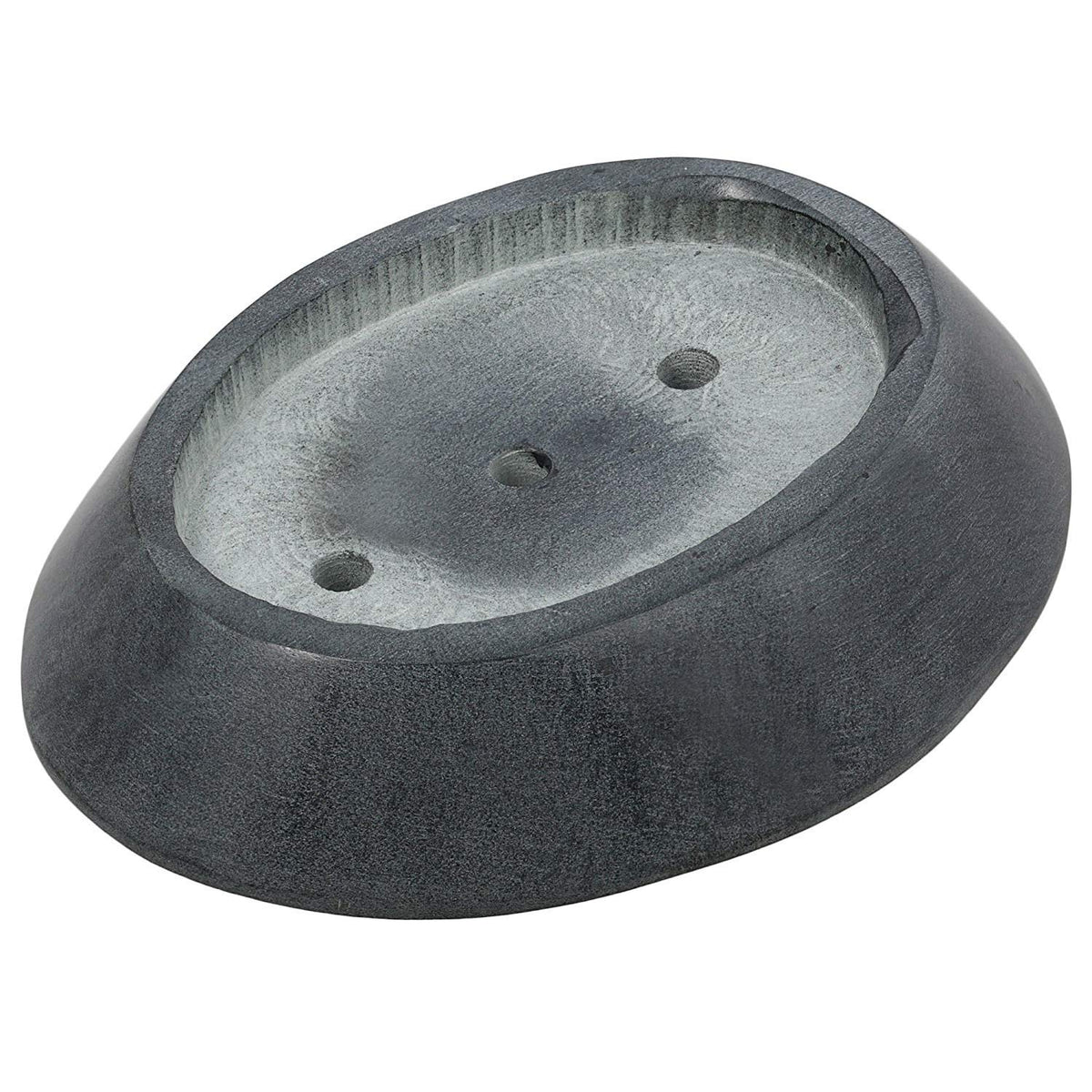 Ajuny Soapstone Soap Dish Holder with Self Drainage for Sink Bars & Sponge - image 4