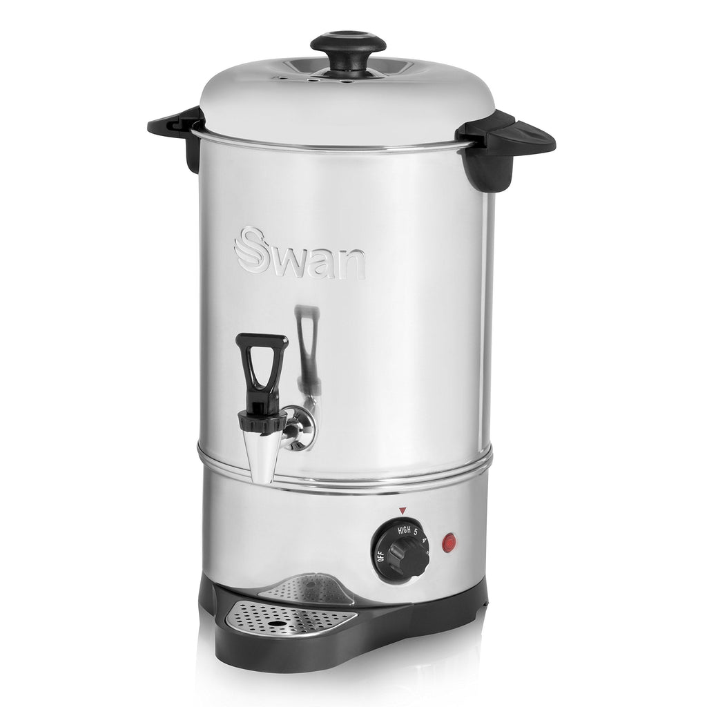 Swan 8L Catering Urn | Stainless Steel Water Boiler with Drip Tray