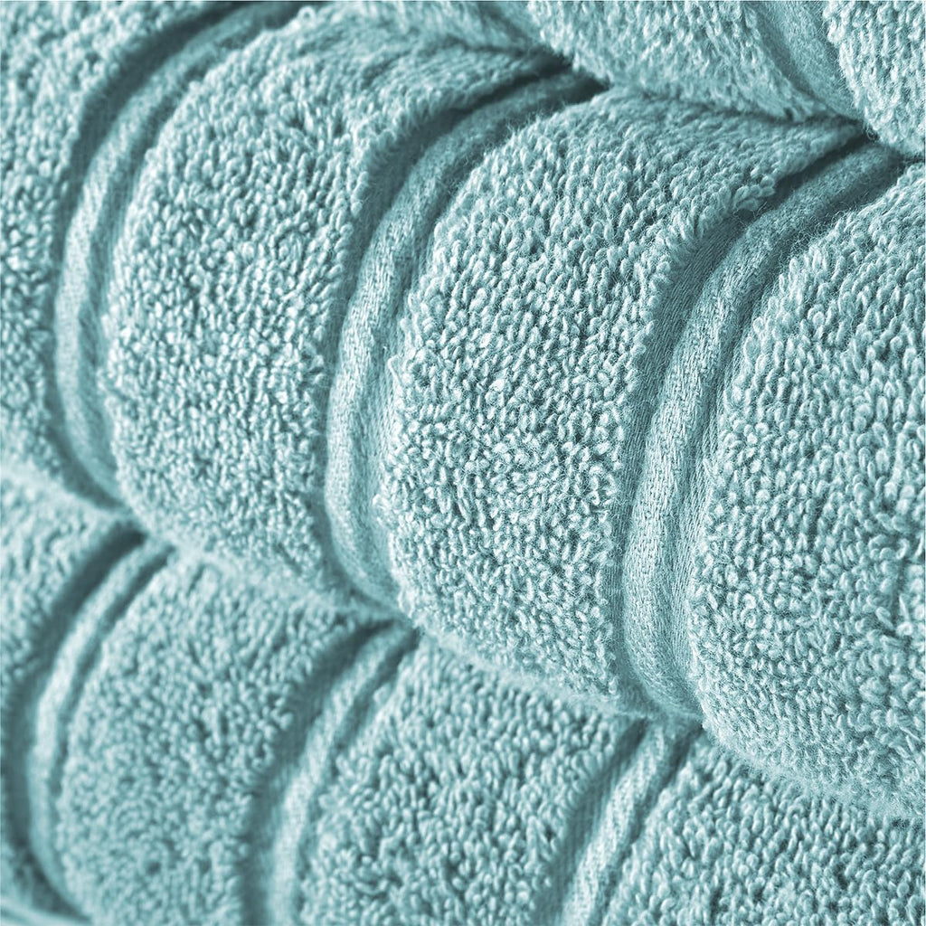 Christy Antalya Bath Sheets Set | 6 Piece | 100% Turkish Cotton | 600GSM | Soft Plush Luxury Towel Set | 2 Bath Sheets 2 Hand Towels 2 Face Cloths