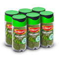 Schwartz Dried Coriander Leaf - 7g Glass Jar - Pack of 6 Bulk Herbs