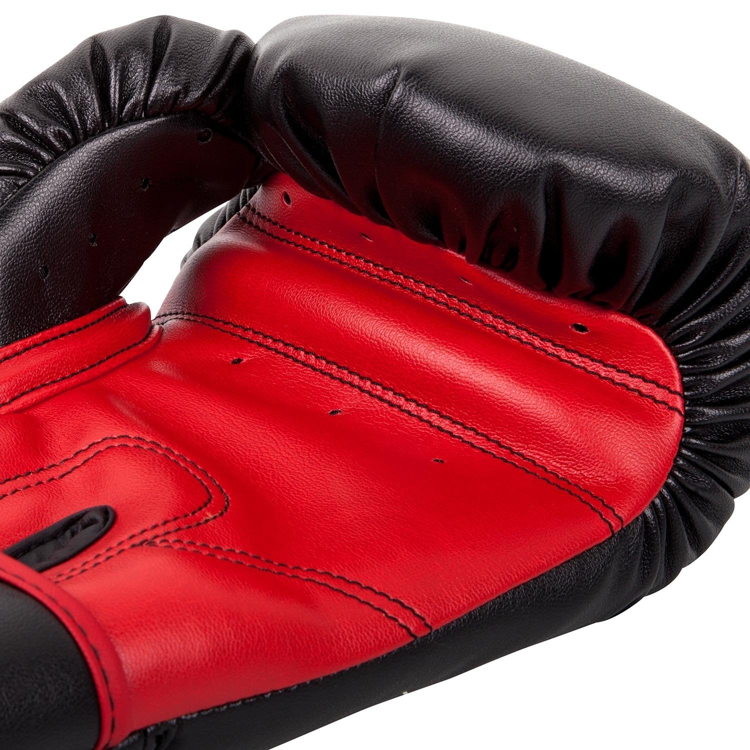 Venum Contender Kids Boxing Gloves – Synthetic Leather – Black/Red