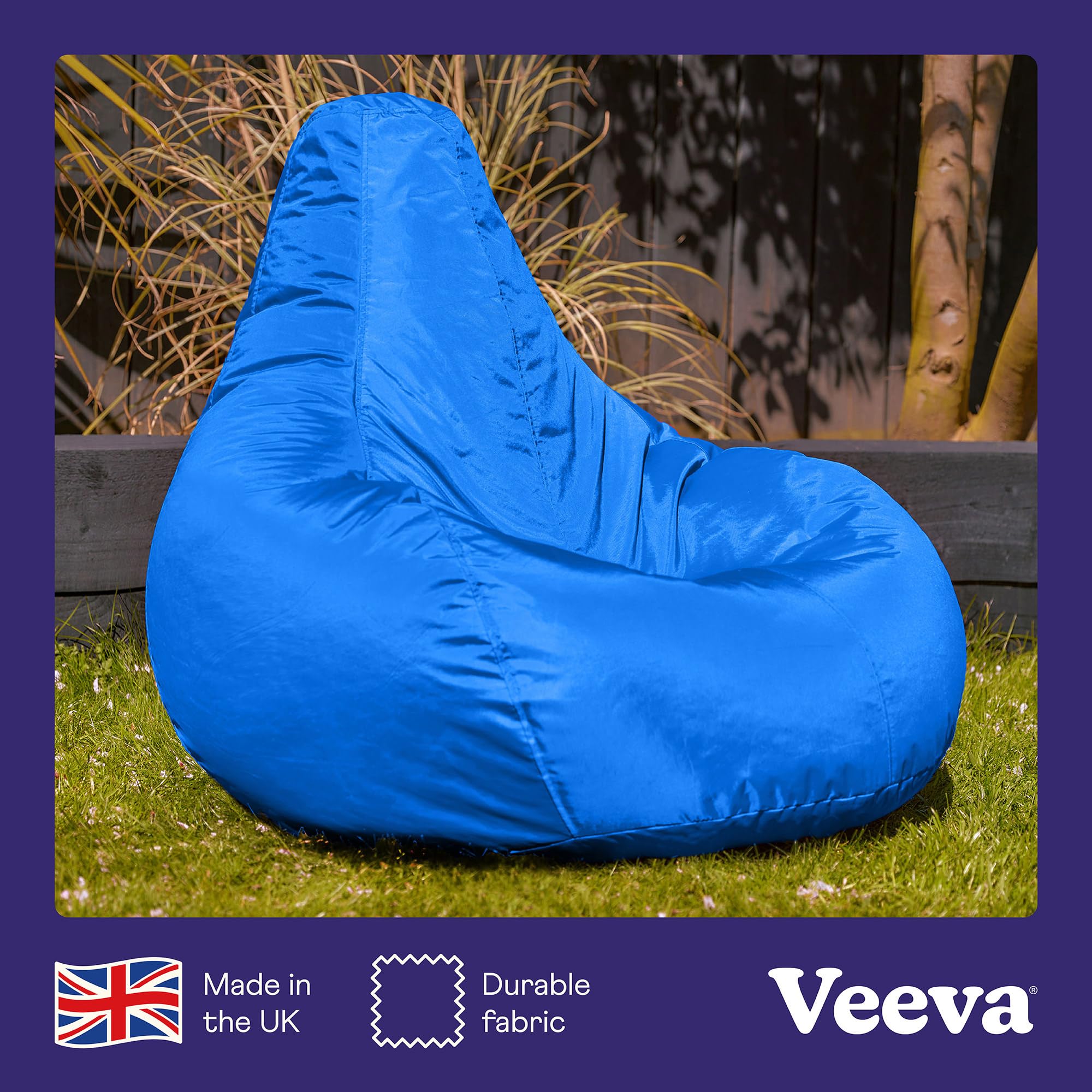 Bean Bag Bazaar Recliner Gaming Chair | Water Resistant Outdoor Beanbag