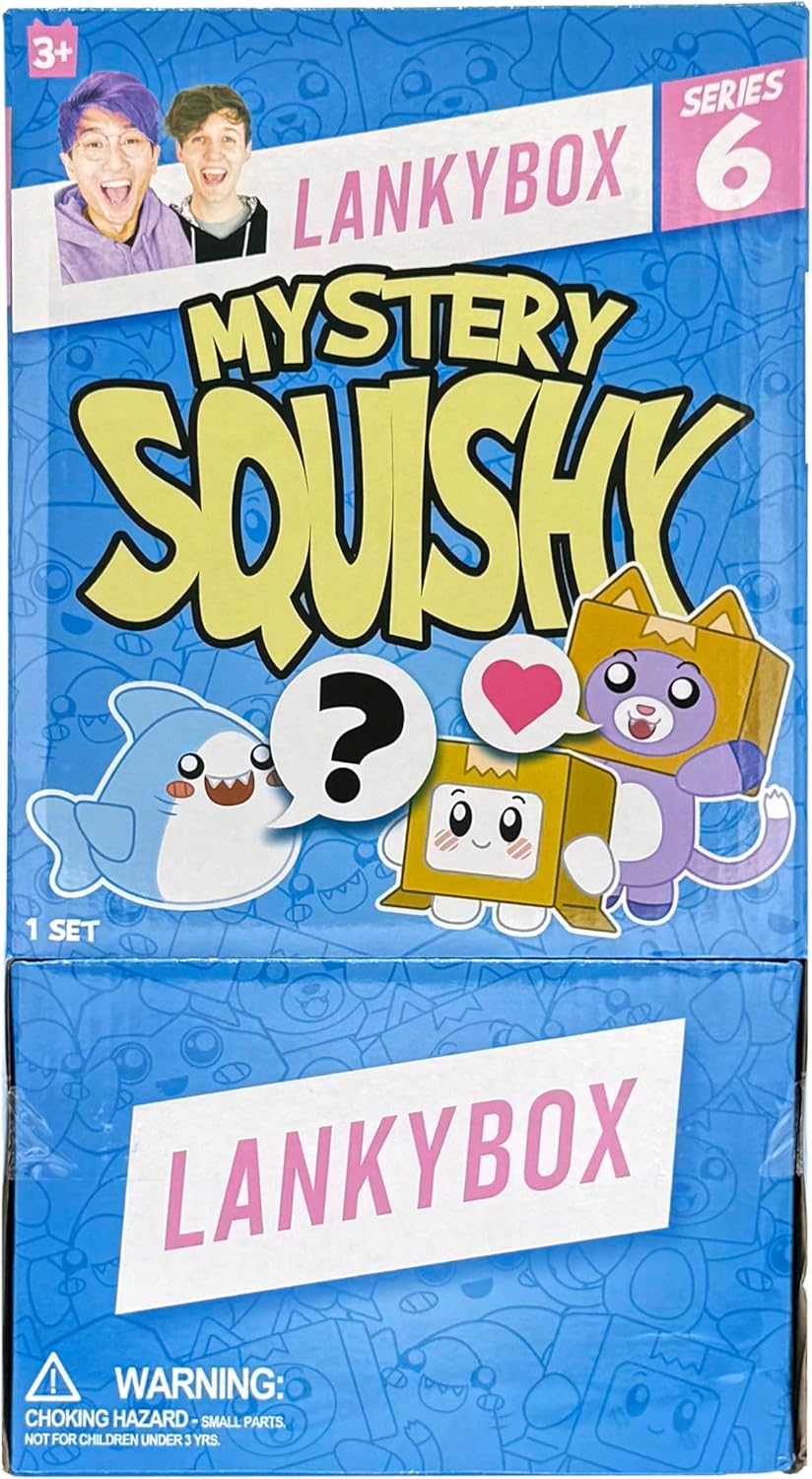 LankyBox Series 6 Mini Mystery Figures – Squishy Collectible Toy