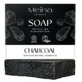 Meina Organic Charcoal Soap Bar | Natural Blemish Control Face & Body