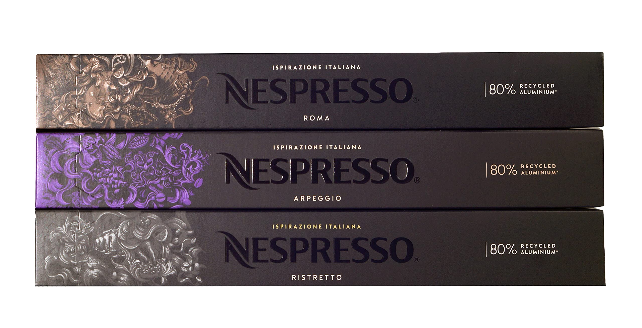 Nespresso Original Line Coffee Pods - Ristretto Arpeggio Roma 30 Pack