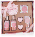 BRUBAKER Cosmetics Sugared Rose 7-Piece Bath and Shower Spa Gift Set