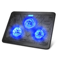TECKNET Laptop Cooling Pad | 3 Quiet Fans for 12-17 Inch Notebooks