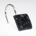 Jolof Store Blue Crystal Shower Curtain Hooks – Glitter Diamond Rings