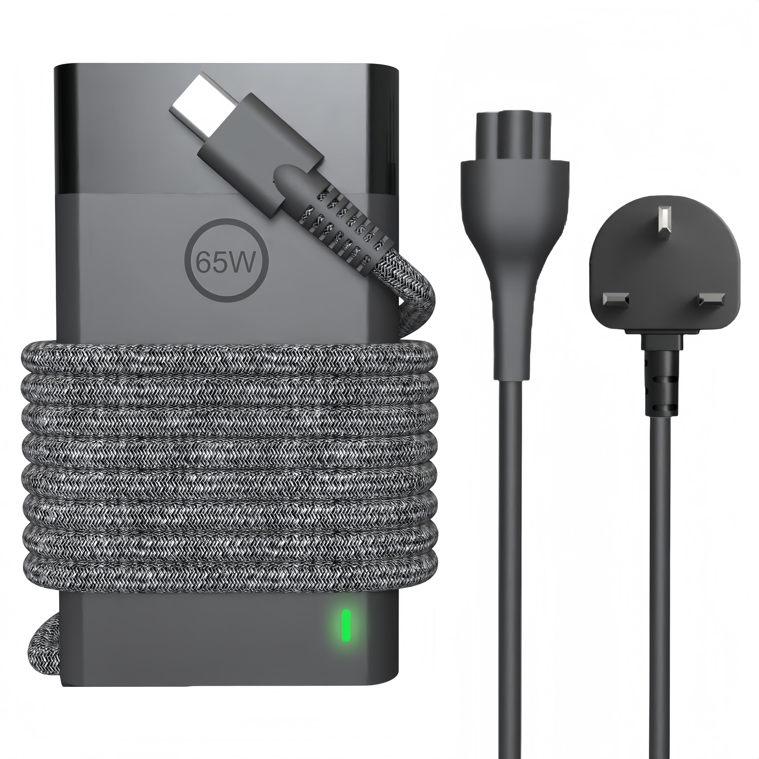 Byprlvps 65W USB C Laptop Charger for HP Elitebook, Envy & Probook