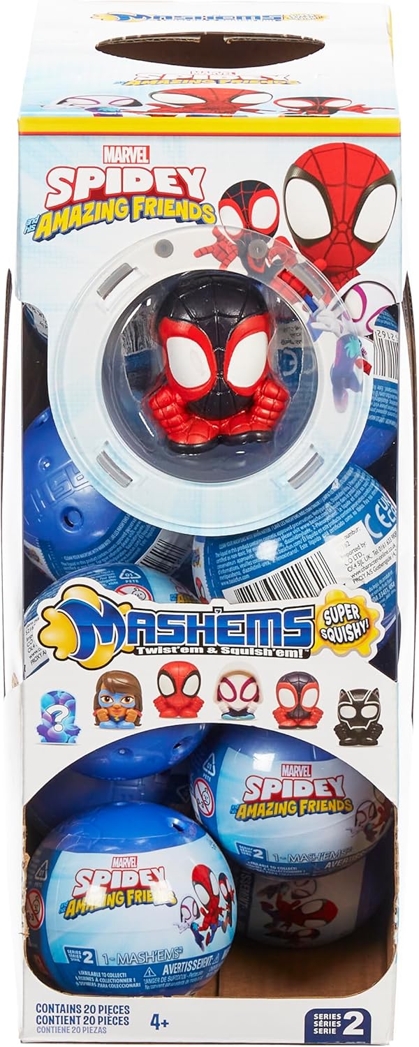 Spidey and His Amazing Friends Mash'Ems - Squishy Collectible Figure