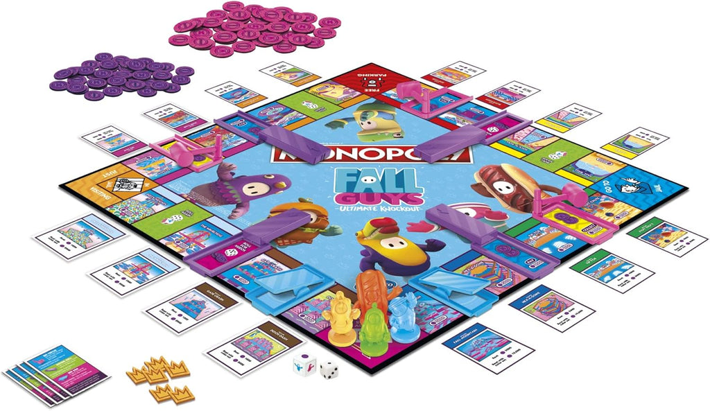 Monopoly: Fall Guys Ultimate Knockout Edition Board Game by Snaps