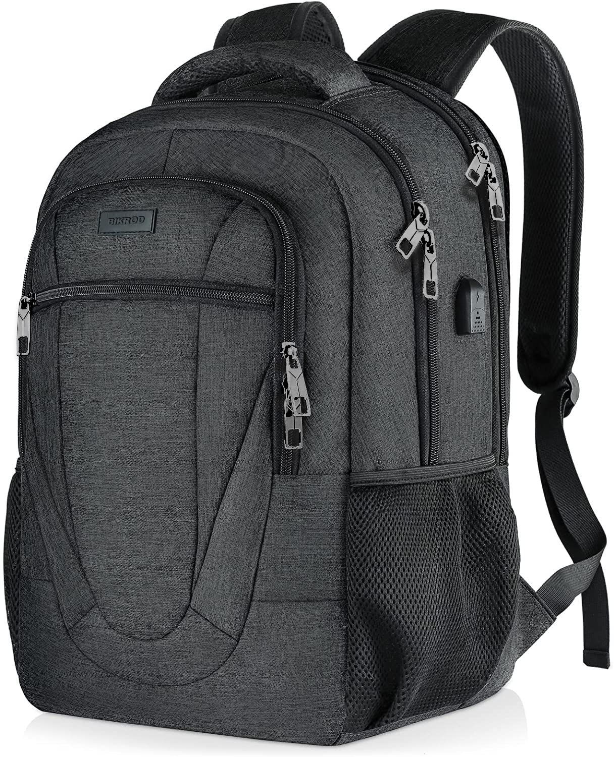 Jolof Store Extra Large 17 Inch Laptop Backpack – Water Resistant Black