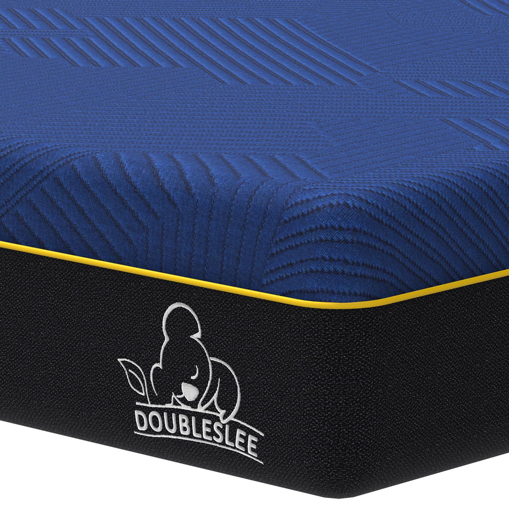 Doubleslee Memory Foam Mattress King Size Bed, 8 Inch Medium, 150x200x20cm - image 1