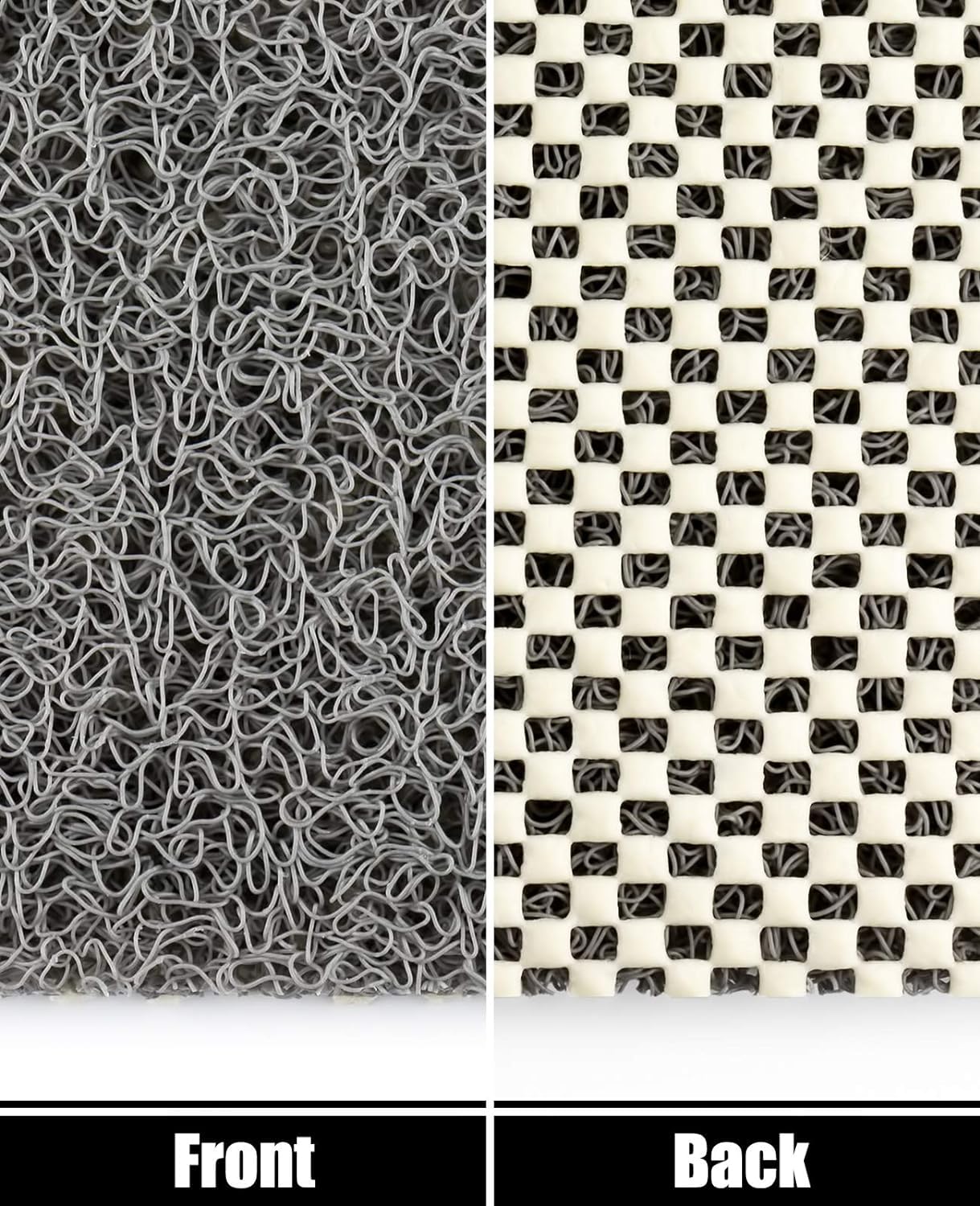 Jolof Store Loofah Shower Mat – Non-Slip Quick-Dry PVC Bathtub Mat
