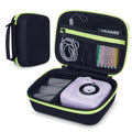 Hikkon Kids Instant Print Camera Case – Portable Storage Bag, Black
